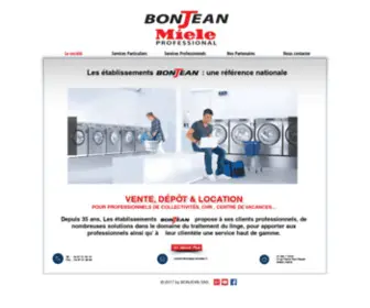 Bonjean-Laveries.com(Bonjean Laveries) Screenshot