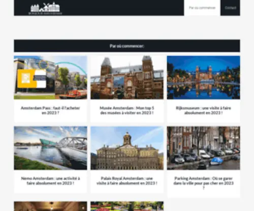 Bonjouramsterdam.fr(Bonjour Amsterdam) Screenshot