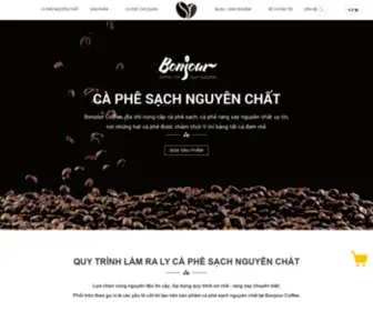 Bonjourcoffee.vn(Cà phê nguyên chất) Screenshot