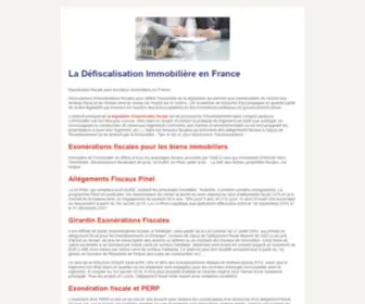 Bonjourdefrance.com.br(Lois de défiscalisation françaises) Screenshot