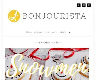 Bonjourista.com(Travel & Lifestyle Blog) Screenshot