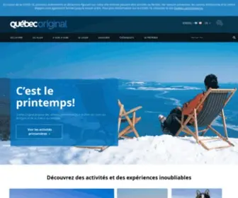 Bonjourquebec.com(Tourisme et vacances au Qu) Screenshot