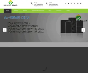 Bonjoursolar.com(BONJOUR SOLAR) Screenshot