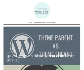 Bonjourwp.com(Bonjour WP) Screenshot