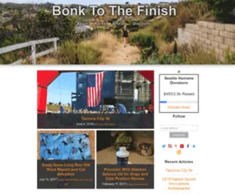 Bonktothefinish.com(Races, Discounts, Growth) Screenshot