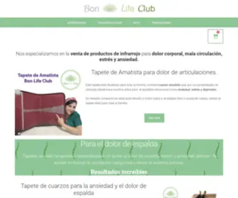 Bonlifeclub.site(Todo para el dolor) Screenshot