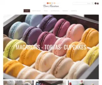 Bonmacaron.cl(Te ofrecemos 16 sabores de macarons) Screenshot