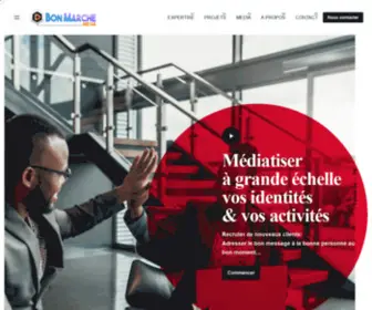 Bonmarche.media(Publicité en ligne) Screenshot