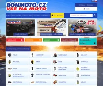 Bonmoto.cz(Moto oblečení BONMOTO) Screenshot