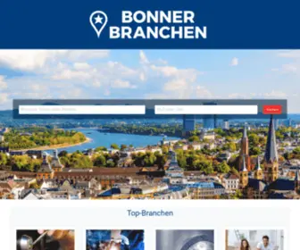 Bonnbranchen.de(Bonner Branchen) Screenshot