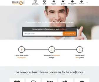 Bonne-Assurance.com(Comparateur et courtier en assurance indépendant) Screenshot