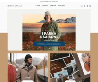 Bonnegueule.fr(Blog mode Homme) Screenshot