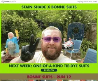 Bonnelife.com(Bonne Suits) Screenshot