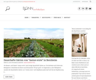 Bonnentdecken.de(Bonn Entdecken) Screenshot
