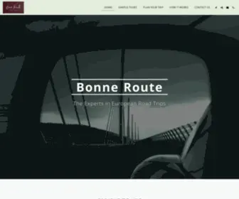 Bonneroute.co.uk(Bonne Route) Screenshot