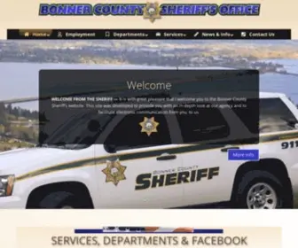 Bonnerso.org(Bonner County Sheriff) Screenshot