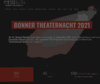 Bonnertheaternacht.de(Vorhang auf) Screenshot