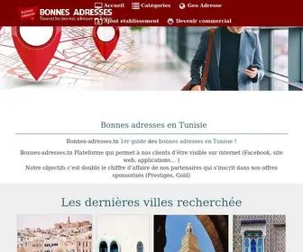 Bonnes-Adresses.tn(Bonnes) Screenshot