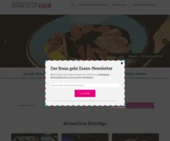 Bonngehtessen.de(Bonn geht essen) Screenshot