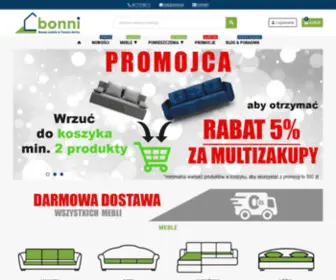 Bonni.pl(Producent Mebli) Screenshot