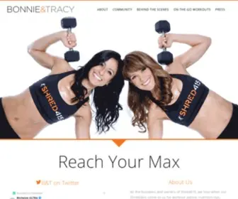 Bonnieandtracy.com(Reach Your Max) Screenshot