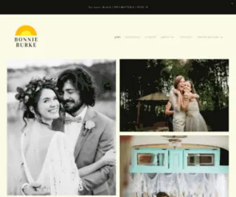 Bonnieburkeweddings.com(Bonnie Burke) Screenshot
