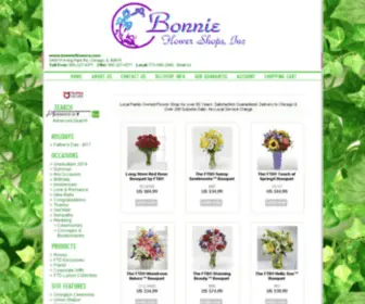 Bonnieflowers.com(Bonnie Flower Shop Inc) Screenshot