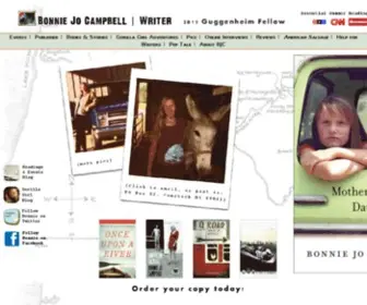 Bonniejocampbell.com(Bonnie Jo Campbell) Screenshot