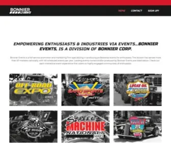 Bonnierevents.com(Bonnier Events) Screenshot