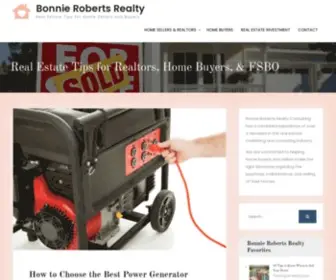 Bonnierobertsrealty.com(Realtor and Real Estate Resources) Screenshot