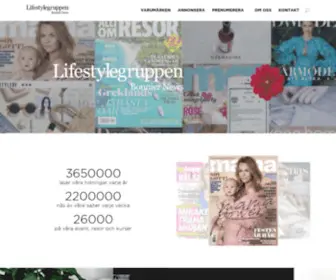 Bonniertidskrifter.se(Bonnier Magazines & Brands) Screenshot