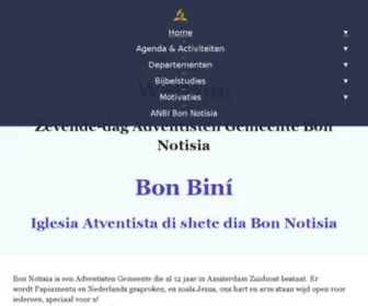 Bonnotisia.nl(Bon Notisia Amsterdam Zuid) Screenshot