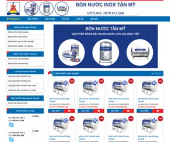 Bonnuocinoxtanmy.vn(Bồn nước inox Tân Mỹ) Screenshot