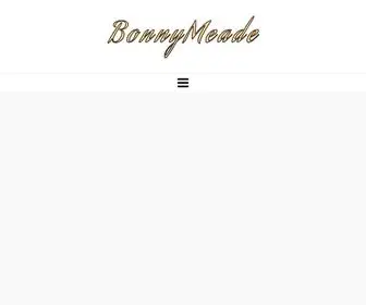 Bonnymeade.com(Your Wedding and Event Place) Screenshot