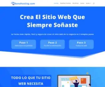 Bonohosting.com(Servicio proporcionado por Neodigit) Screenshot