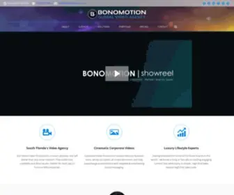 Bonomotion.com(Corporate video production company) Screenshot