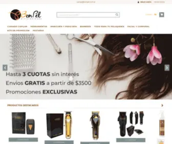 Bonpel.com.ar(Tienda Online de Bonpel Distribuidora S.R.L) Screenshot