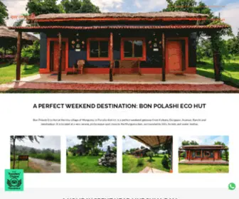 Bonpolashi.com(Bon Polashi Eco Hut) Screenshot