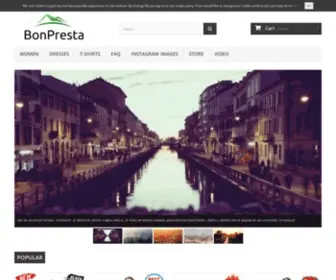 Bonpresta.com(Demo for PrestaShop) Screenshot