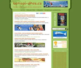 Bonsai-Dnes.cz(Japonské zahrady) Screenshot