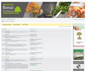 Bonsai-Fachforum.de(Übersicht) Screenshot