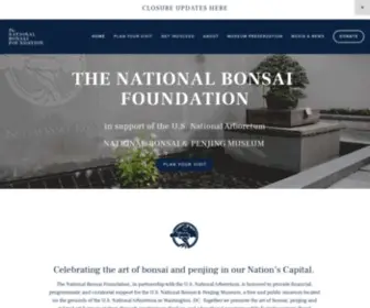 Bonsai-NBF.org(National Bonsai Foundation) Screenshot
