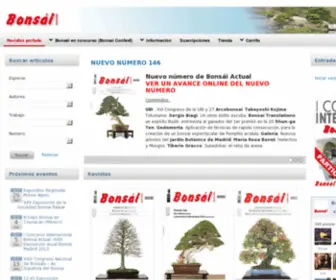 Bonsaiactual.com(Bonsái) Screenshot