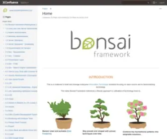 Bonsaiframework.com(Bonsai Framework) Screenshot