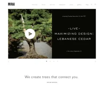 Bonsaimirai.com(Learn Bonsai) Screenshot