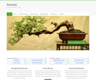 Bonsais.co.za(South Africa) Screenshot