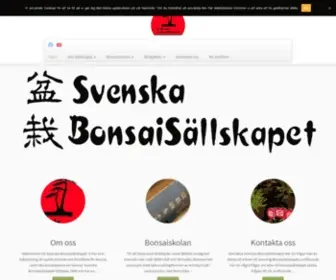 Bonsaisallskapet.se(Bonsaisällskapet) Screenshot