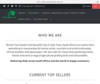 Bonsaitree.co.za(Bonsai Tree) Screenshot