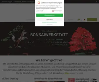 Bonsaiwerkstatt.de(Die Bonsaiwerkstatt) Screenshot