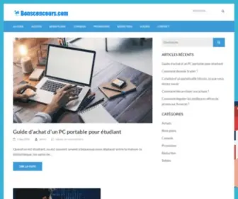 Bonsconcours.com(Le site des bons plans) Screenshot